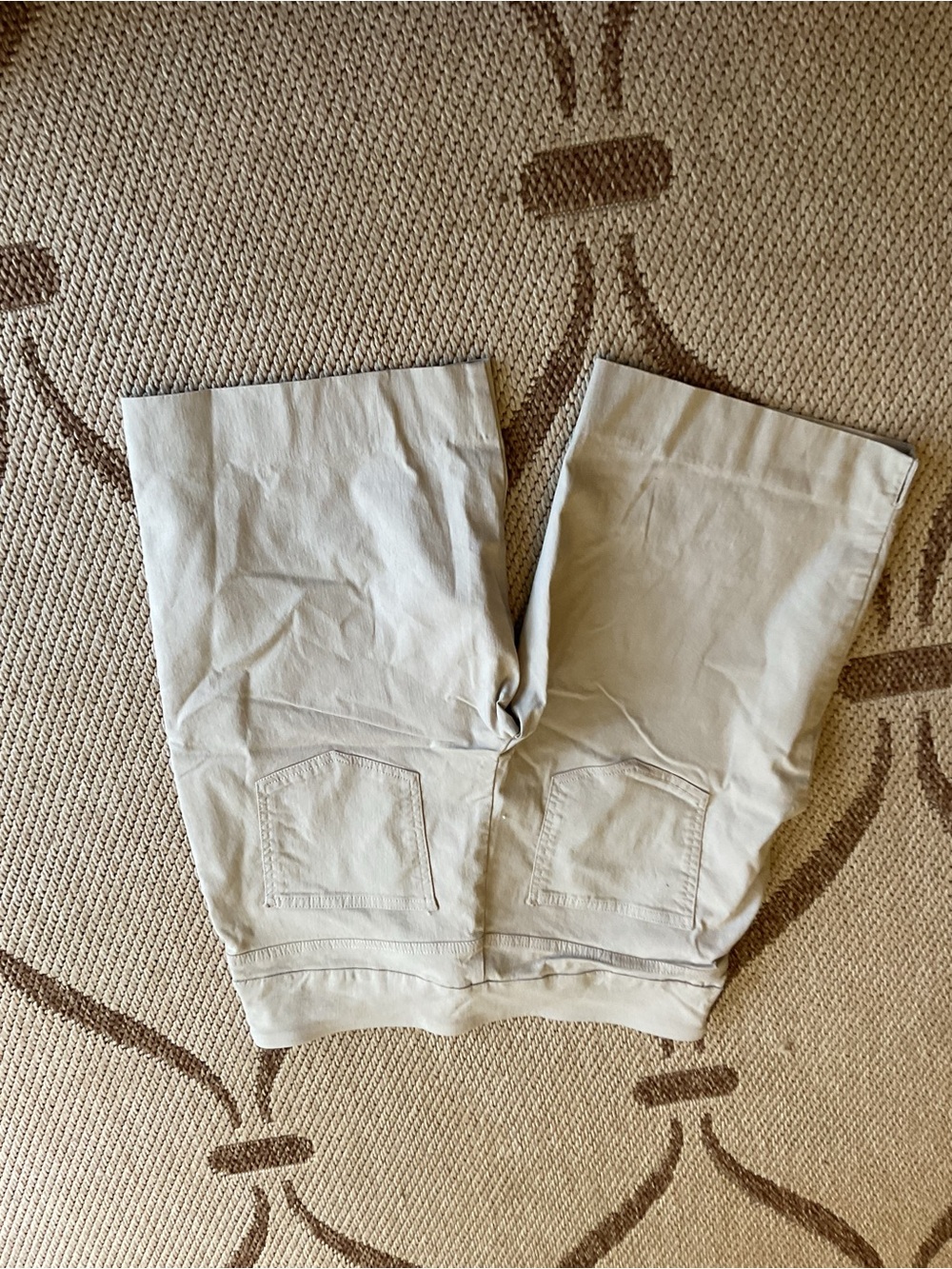 Ruby Rd. Cream Bermuda Shorts with Clean Front - Picture 6 of 6